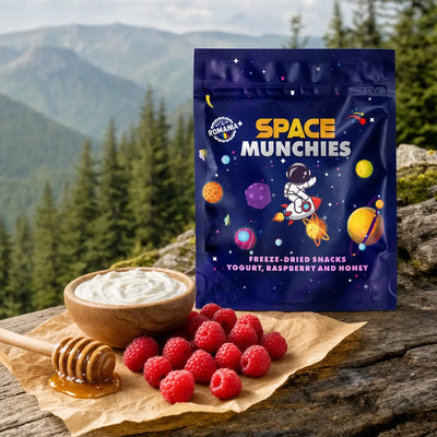 Space Munchies Yogurt Liofilizzato con Lampone e Miele