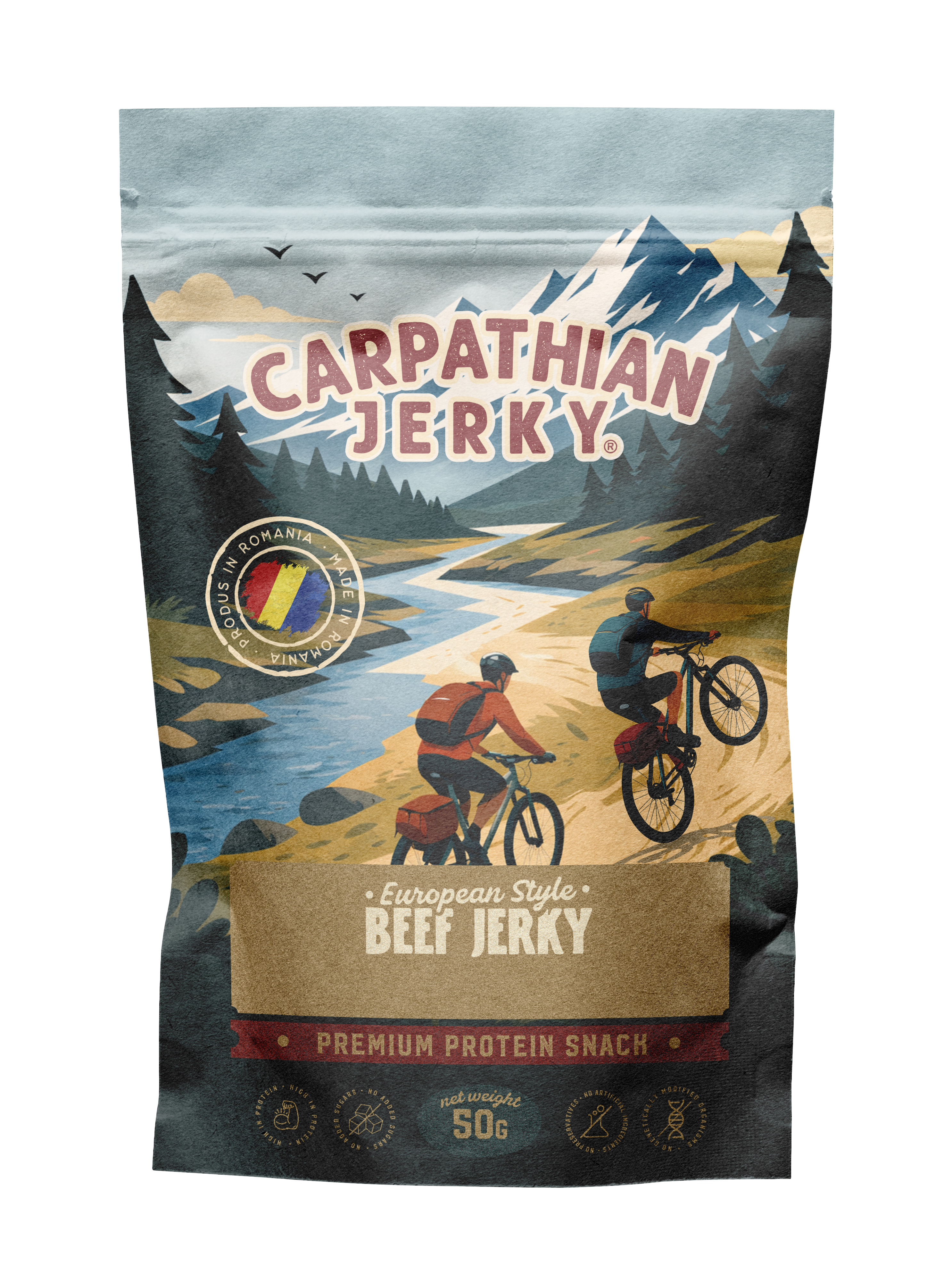 Carpathian Jerky European Style Beef Jerky